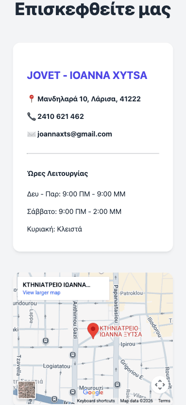 Mobile Contact & Map