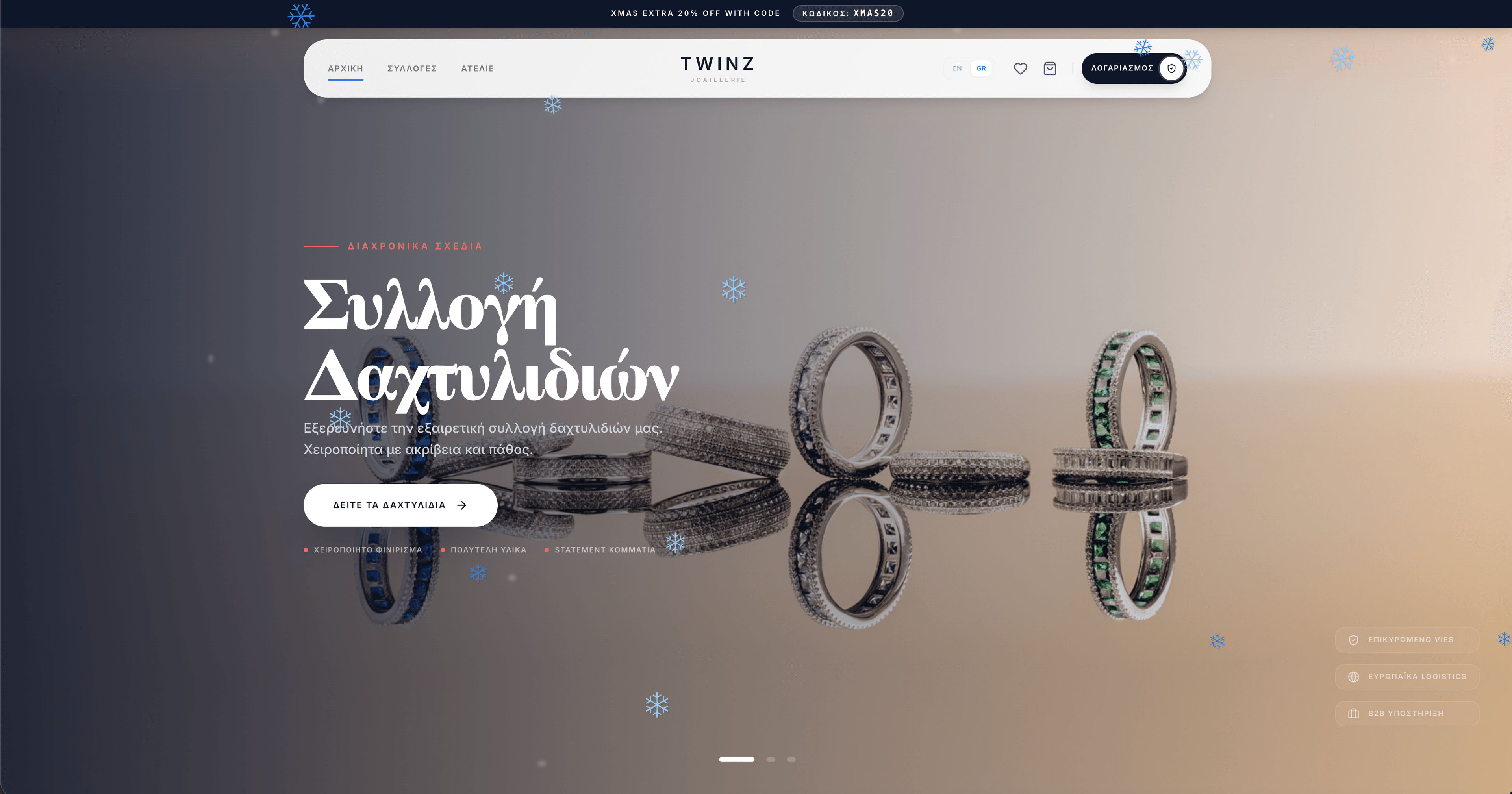 B2B Κοσμήματα Χονδρική Hero